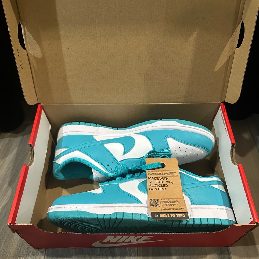 New in box W Nike dunk low next nature size- men’s 10.5/12 Women’s